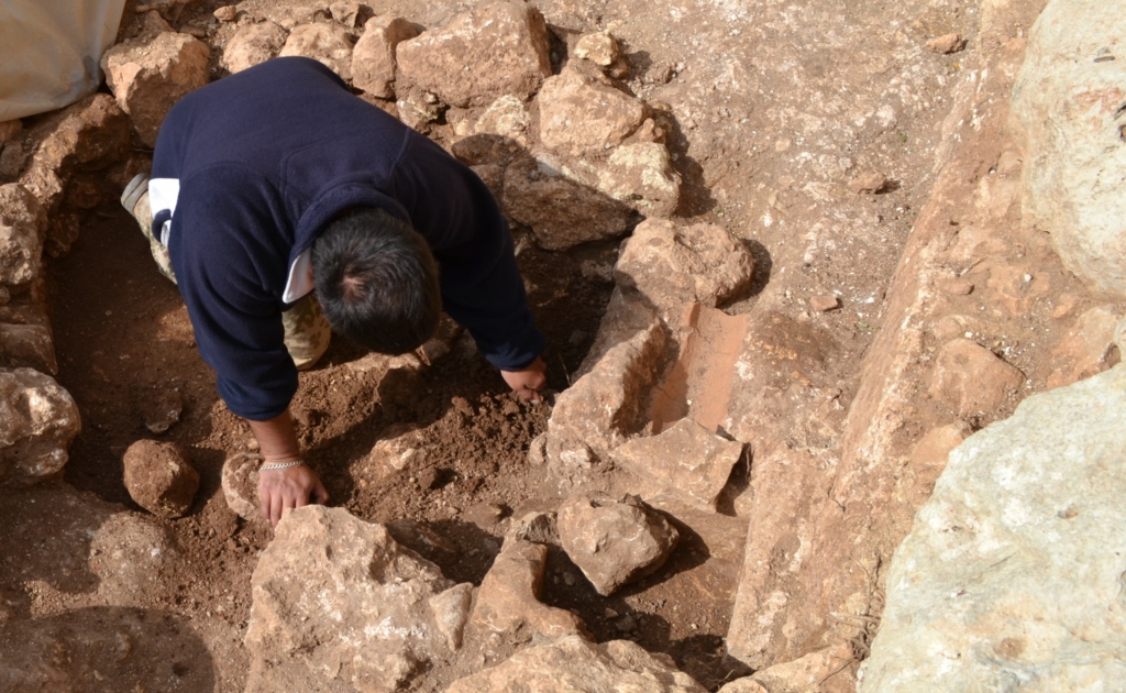 Archaeological excavations at the Għajn Tuffieħa Roman Baths